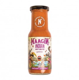 Naagin India Hot Sauce Bhoot   Glass Bottle  230 grams